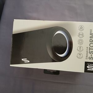 Storm Max Black Portable Bluetooth Speaker